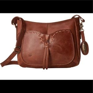 NWOT Born Sold Out Leman Crossbody Saddle